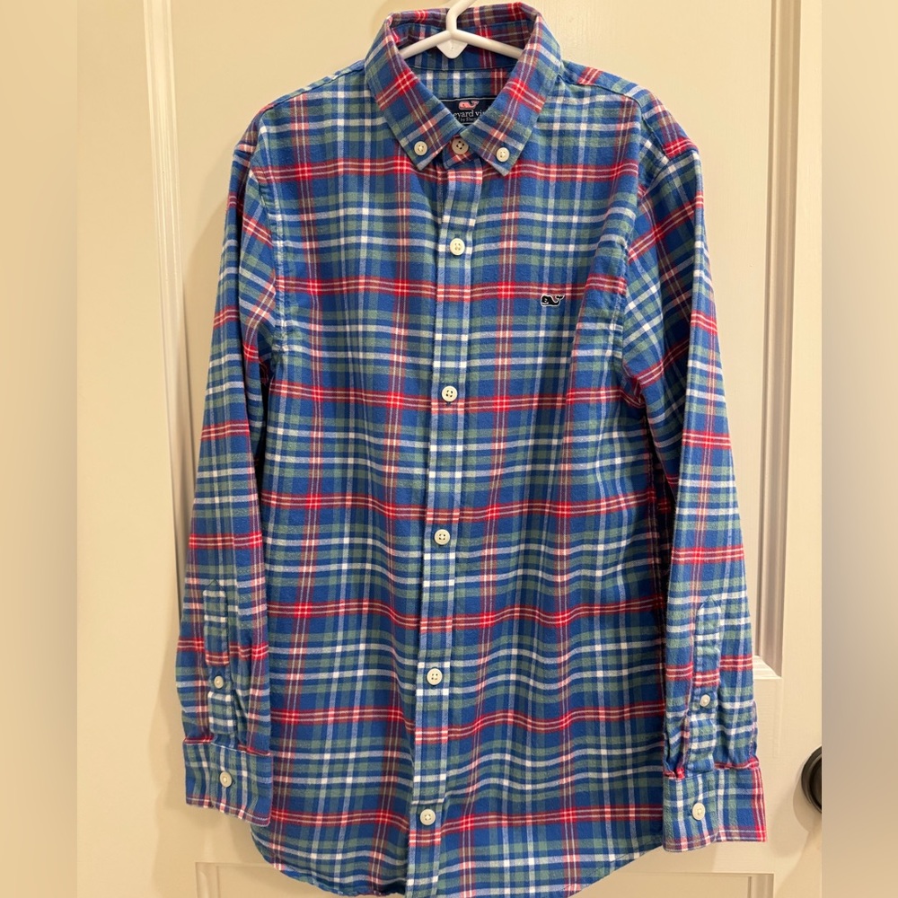 Vineyard Vines Boys Flannel